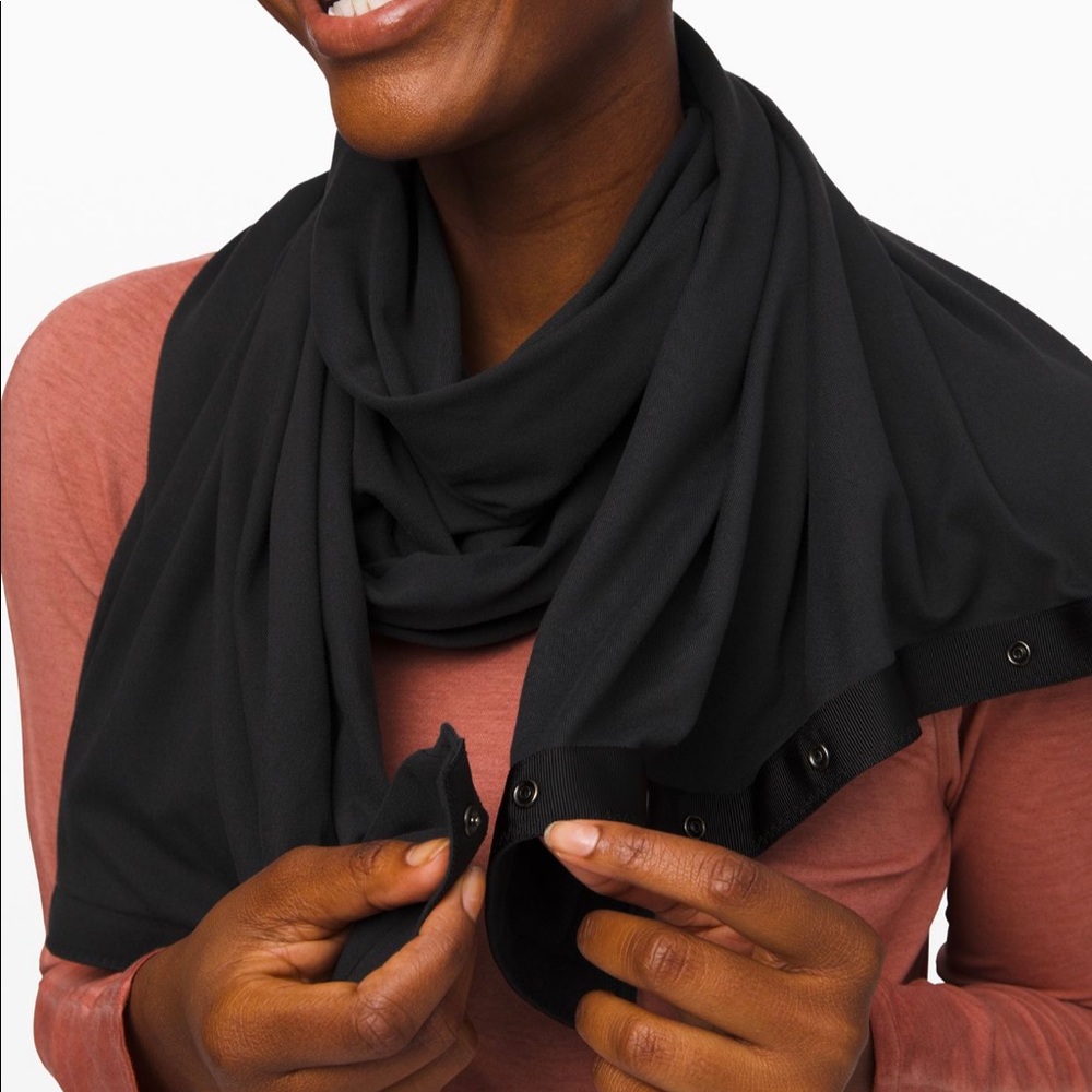 Lululemon Customizable Snap Multi Use Wrap/Scarf - image 5